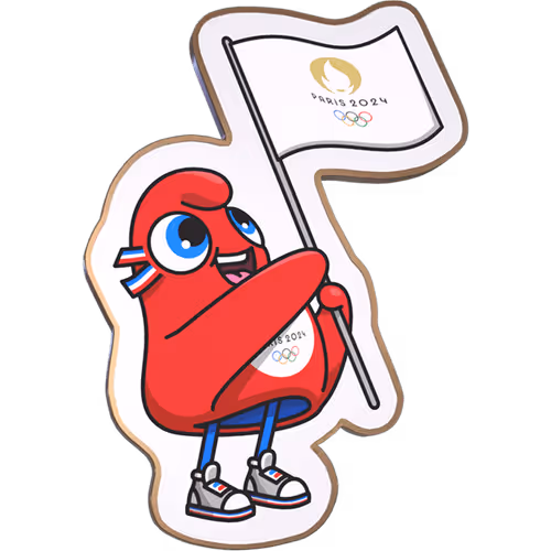 Olympic Games Paris 2024 Mascot Digital Pins