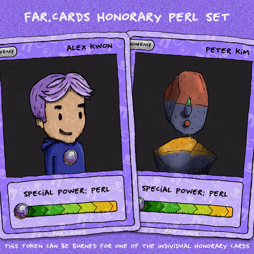far.cards honorary perl set