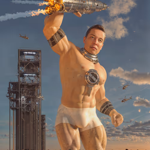 ELON CATCHING ROCKETS (2054)