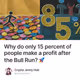 Why do only 15 percent of people make a profit after the Bull Run? 🚀