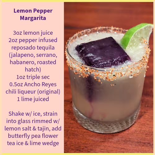 Lemon Pepper Margarita