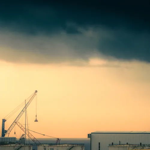 Over the Docks