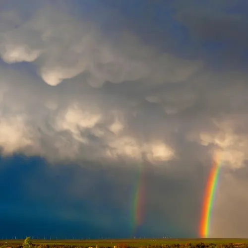 Rainbows and Mammatus