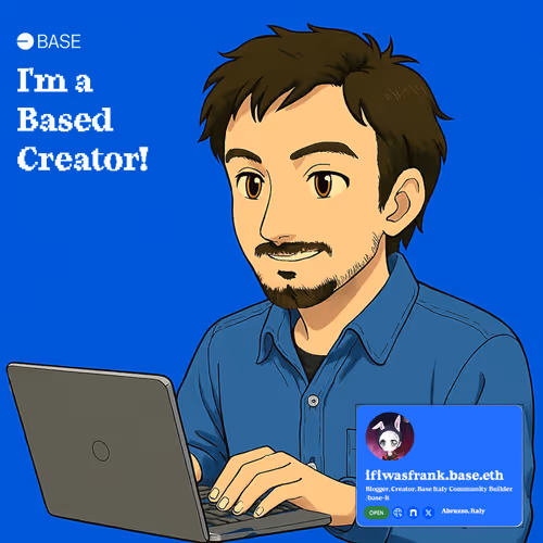 Based Creator ifiwasfrank.base.eth