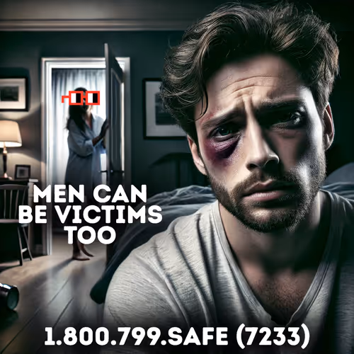 Men can be Victims too.