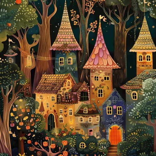 Village in the Forest