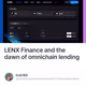 LENX Finance and the dawn of omnichain lending