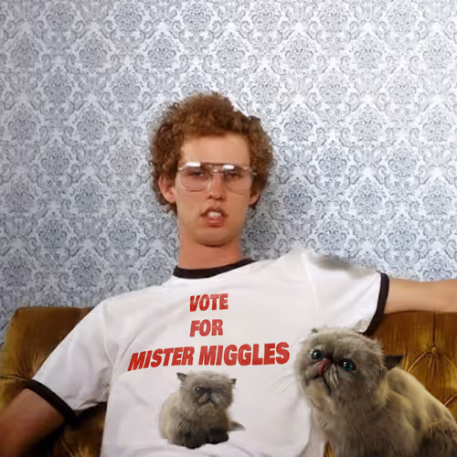 Vote for Mister Miggles