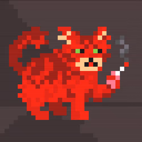 Cigarette Cat