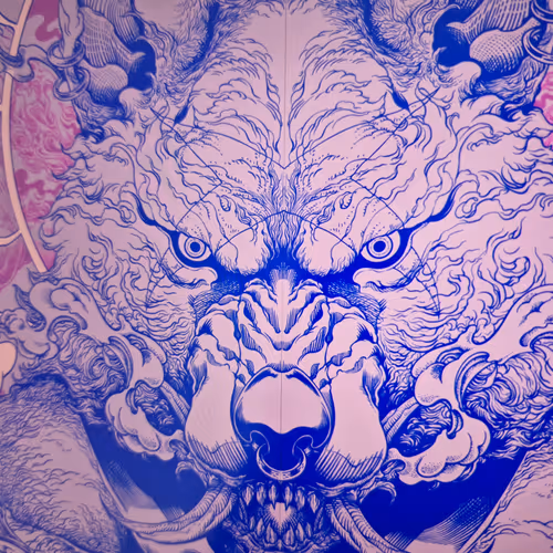 "Beast Of Gevaudan" Line art process
