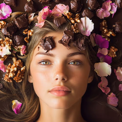 Chocolate and Flowers