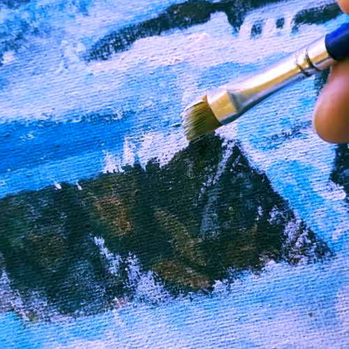 Painting "Island Rhythm"