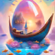 crystal egg boat 1