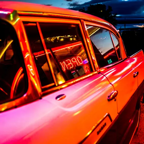 Old Car on Route 66