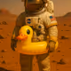 astronaut duck