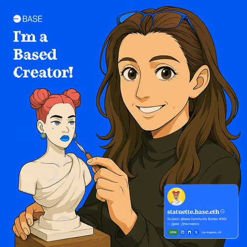 Based Creator statuette.base.eth