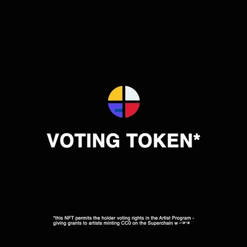 Artist Program Voting Token
