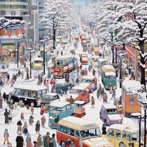 Snowy Town