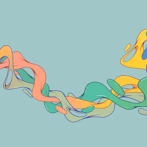 Making of the Biomorphic Abstract Strings