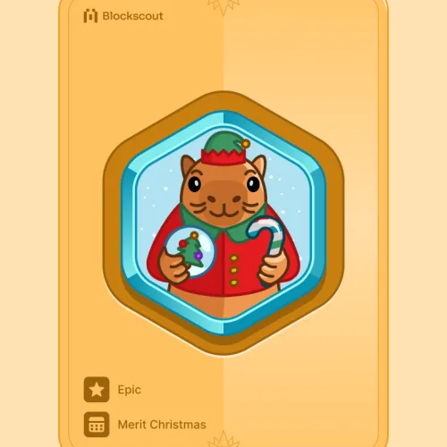 Merit Christmas Badge