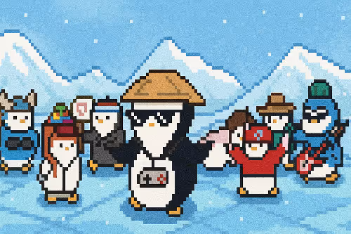 Pudgy Penguins (8-Bit)