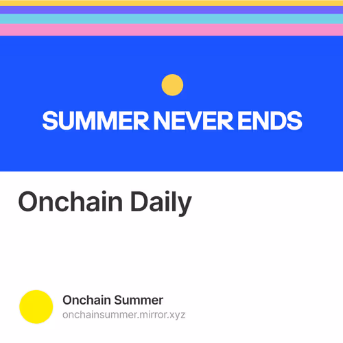 Onchain Daily