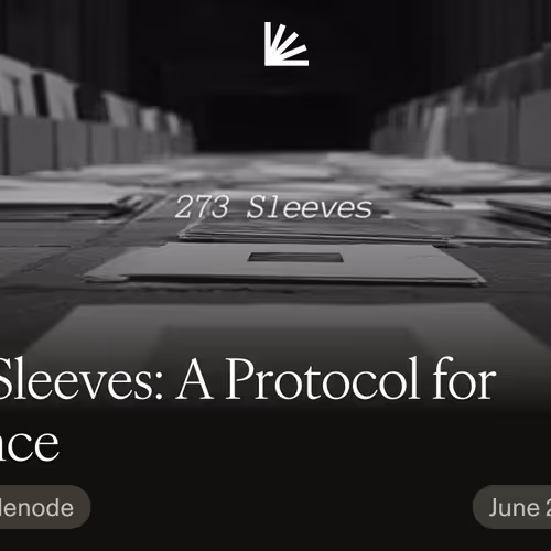 273 Sleeves: A Protocol for Silence