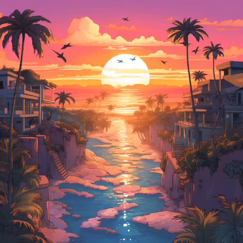 AI Sunset N°214