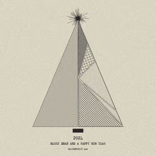 Have Yourself a Merry Little Geometric Christmas Tree