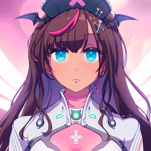 MEGAMI #09507 straight face