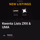 Kwenta Lists ZRX & UMA