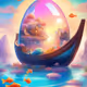 crystal egg boat 2