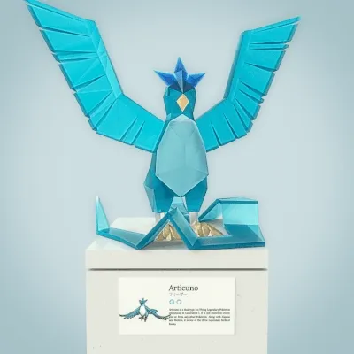 3d model of Pokémon