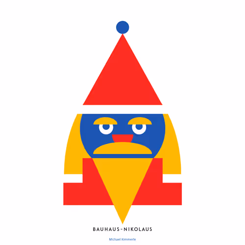 Hangry Santa | Bauhaus Nikolaus 2024 by Michael Kimmerle