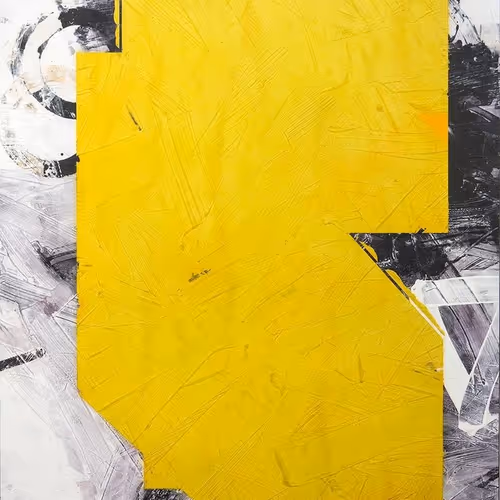 Abstract Yellow No 27 - Ivo Stoyanov