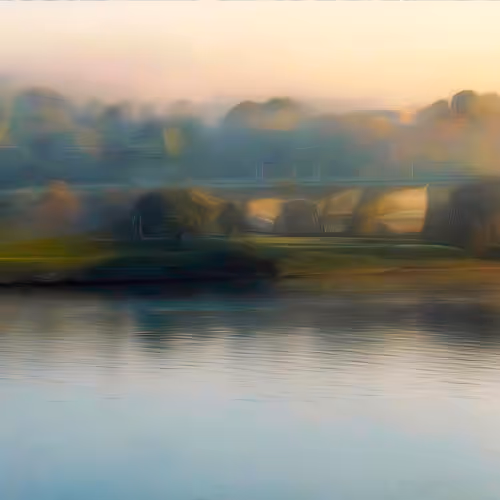 Sunrise over the Tennessee