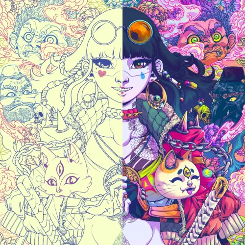 "Bring it on!" Progress timelapsed.