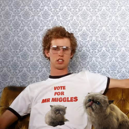 Vote for Mr Miggles
