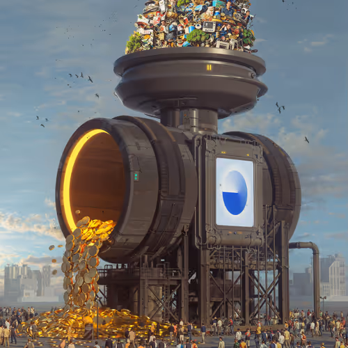 COIN EVERYTHING by BEEPLE