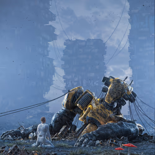 BROKEN FRIEND by BEEPLE