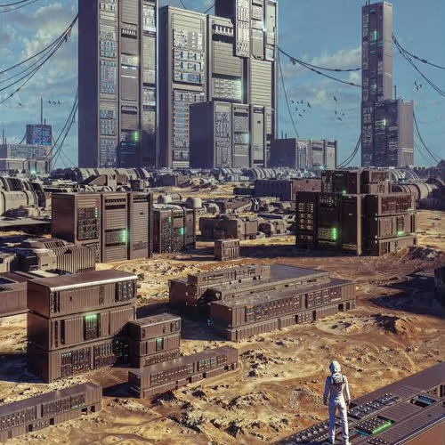 INFINITE COMPUTE by BEEPLE