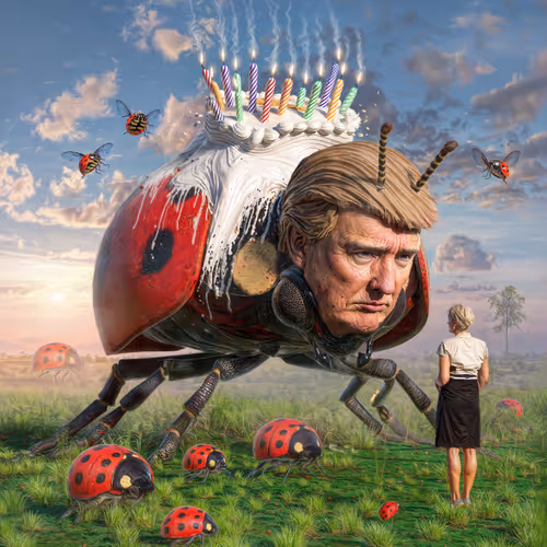 LADYBUG BIRTHDAY by BEEPLE