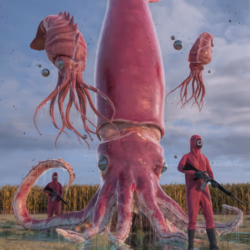 SQUID GAME BY BEEPLE
