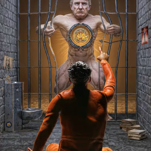 TRUMP FREEING ROSS by BEEPLE