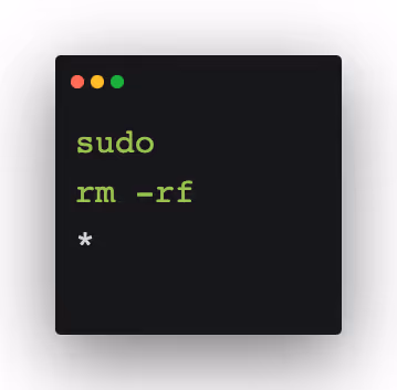 sudo rm -rf