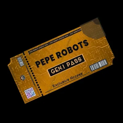 Pepe Robots Genesis Pass