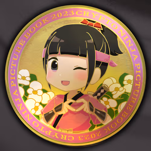 CRYPTO NINJA MEDAL GIFT