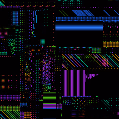 Rainbow Grid by Kim Asendorf