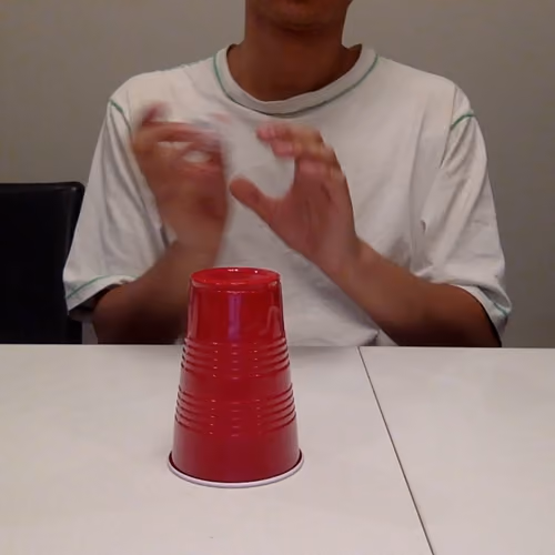 Cup & Ball Magic Trick - old