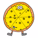 Pizza Punks - Pies by Jon Burgerman